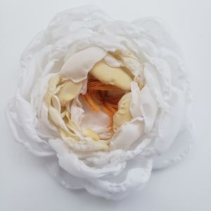 Handmade Textile Flower Brooch